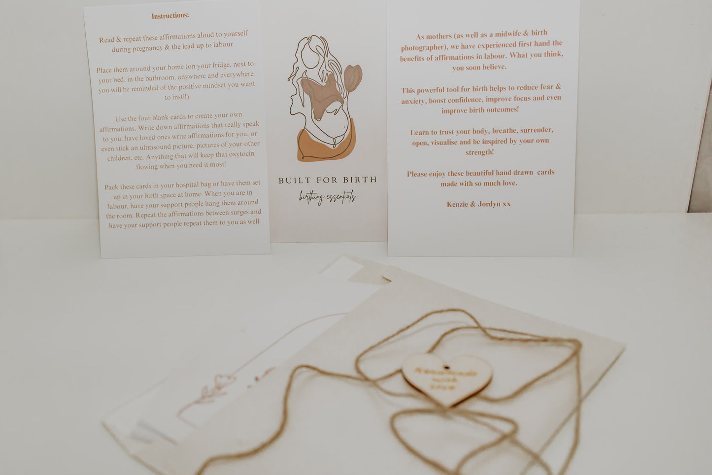 Labour & Birth Affirmation Cards (standard)