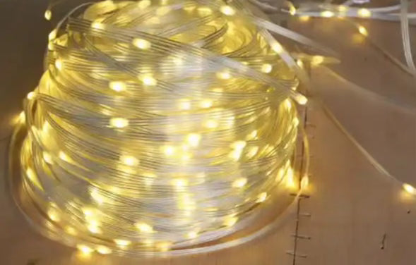 Warm Rubber Coated Fairy Lights (10m)